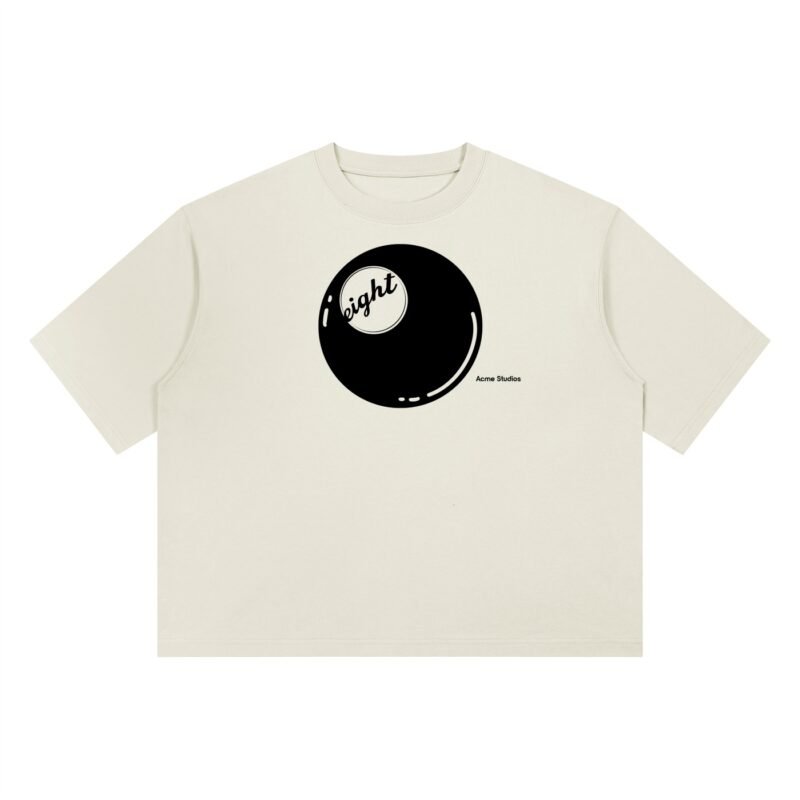 8BALL - H/W BOXY TEE - ULTRALIGHT GRAY